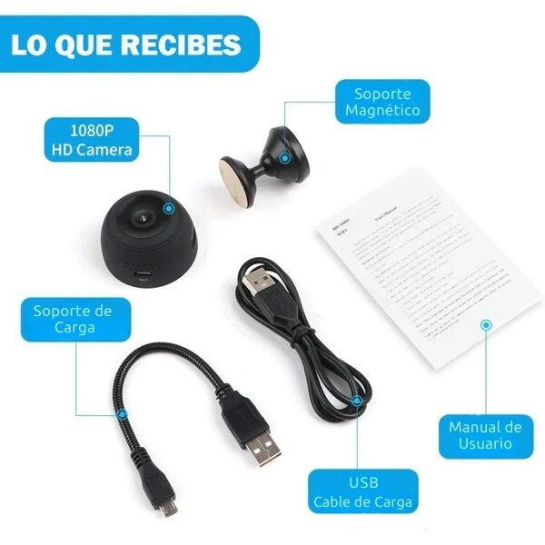 GuardianCam™ A9 || Cámara Mini Espia  A9